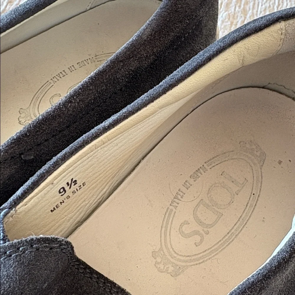 Tod's suede rope-trimmed espadrilles